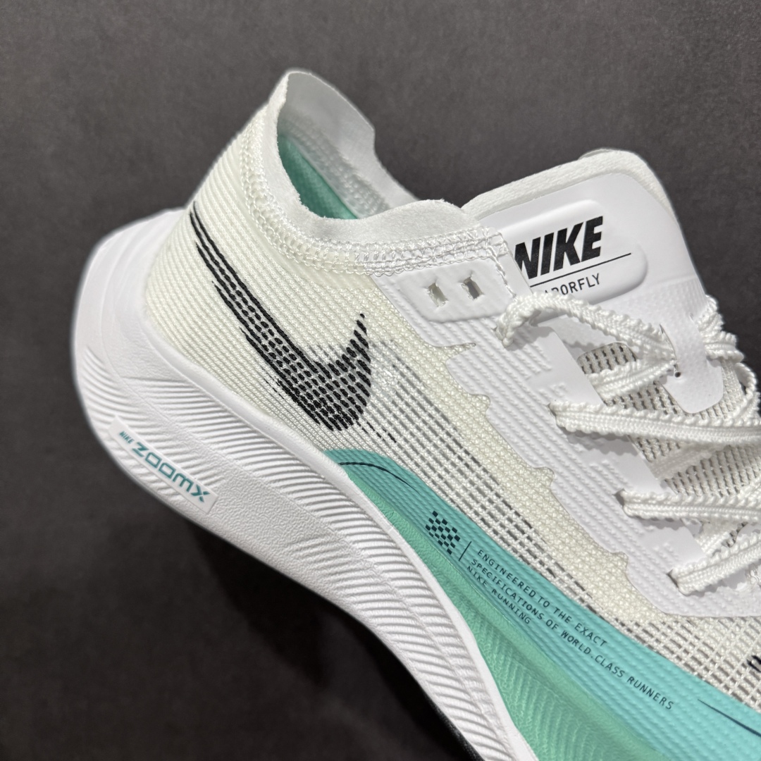 图片[6]-【纯原福利】NK ZoomX Vaporfly Next% 马拉松二代跑鞋细节整体升级 这款next%和上一款4%的鞋最大区的别于在鞋面面料 鞋面使用了全新 Vaporweave 科技 这种类似蝉翼的材质相比 Flyknit 更加轻薄透气 非对称的鞋带系统和泡棉护垫的加入令舒适度更高 鞋头辅以超大的 Swoosh 点缀 再配上流线型外观设计 时尚感十足 SIZE：36 36.5 37.5 38 38.5 39 40 40.5 41 42 42.5 43 44 44.5 45 编码：LDS195210-莆田鞋批发中心