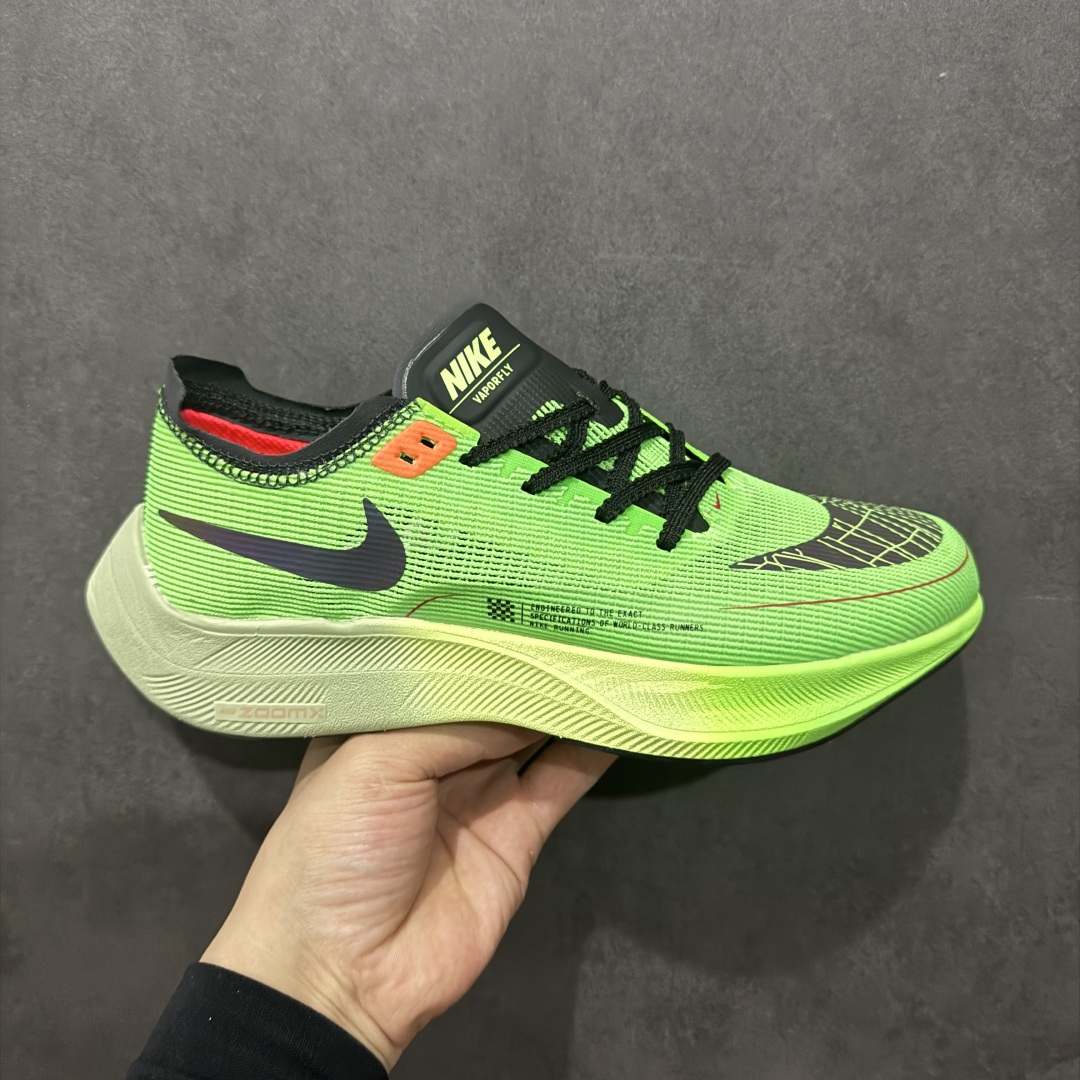 图片[3]-【纯原福利】NK ZoomX Vaporfly Next% 马拉松二代跑鞋细节整体升级 这款next%和上一款4%的鞋最大区的别于在鞋面面料 鞋面使用了全新 Vaporweave 科技 这种类似蝉翼的材质相比 Flyknit 更加轻薄透气 非对称的鞋带系统和泡棉护垫的加入令舒适度更高 鞋头辅以超大的 Swoosh 点缀 再配上流线型外观设计 时尚感十足 SIZE：36 36.5 37.5 38 38.5 39 40 40.5 41 42 42.5 43 44 44.5 45 编码：LDS195210-莆田鞋批发中心