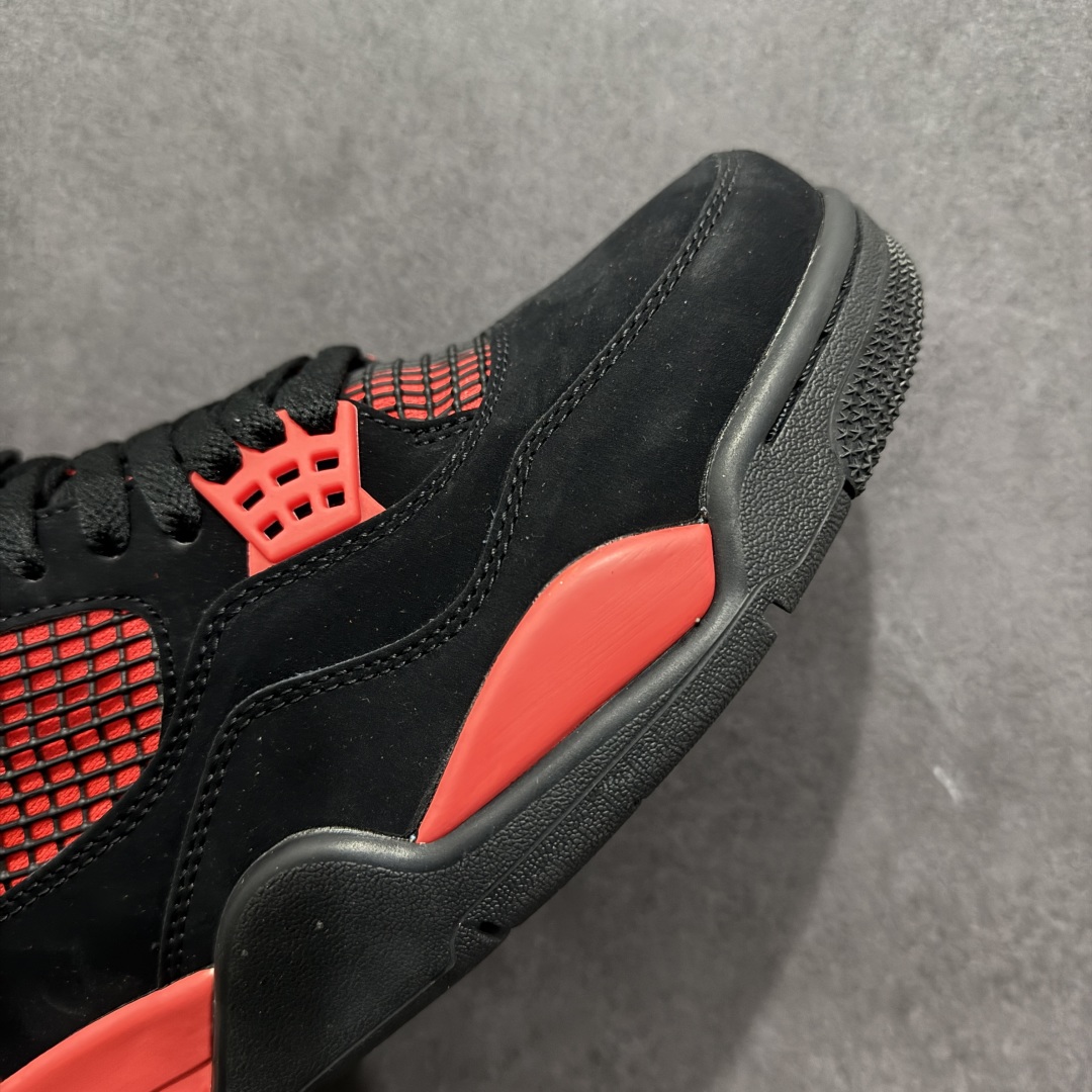 【GAT头层版】Air Jordan AJ4 黑红雷公 CT8527-016