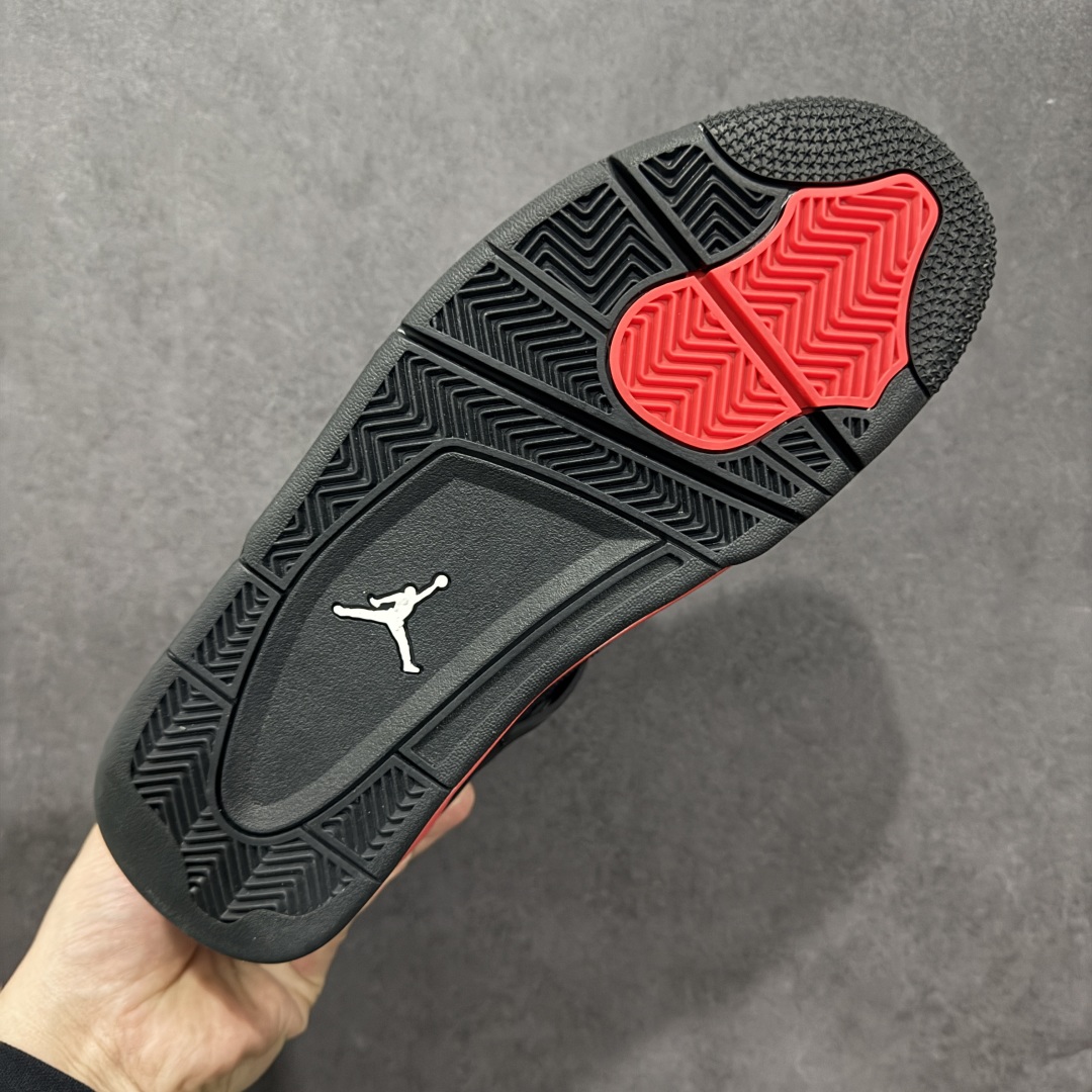 【GAT头层版】Air Jordan AJ4 黑红雷公 CT8527-016