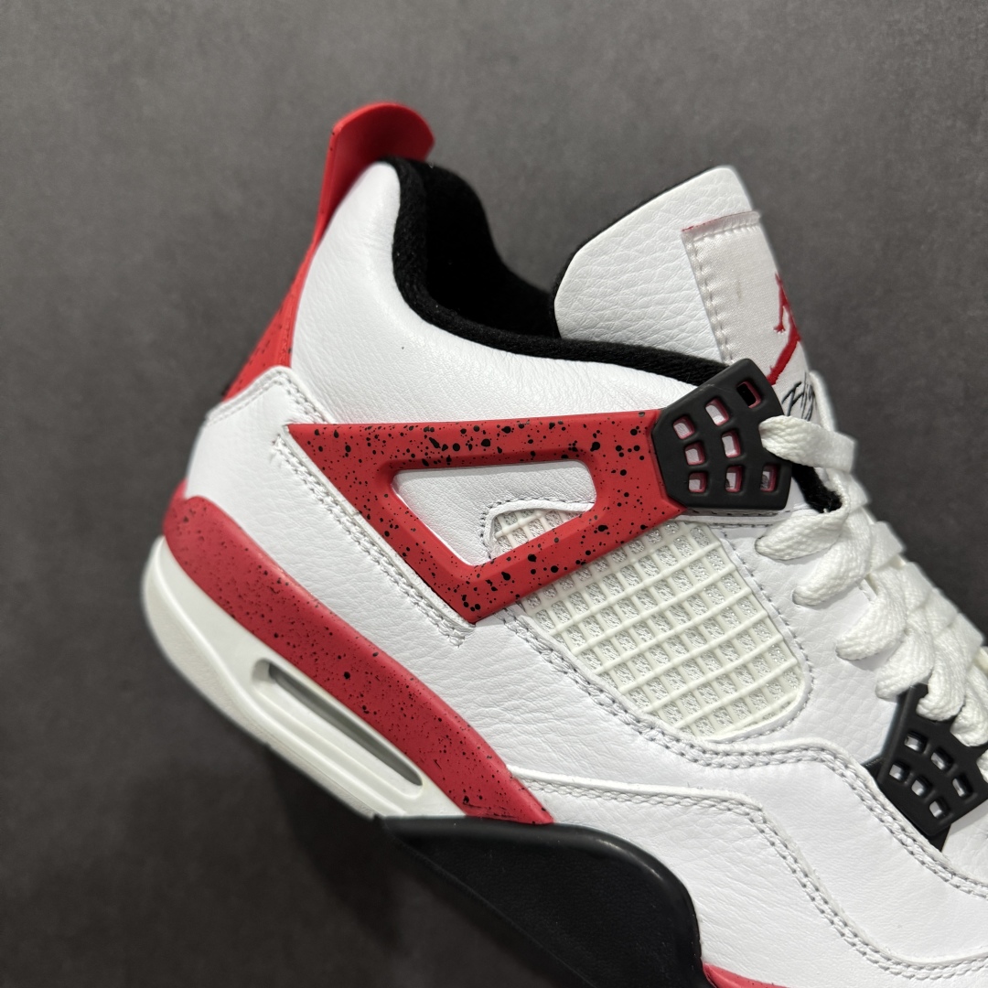 【GAT头层版】Air Jordan AJ4 白红水泥 DH6927-161