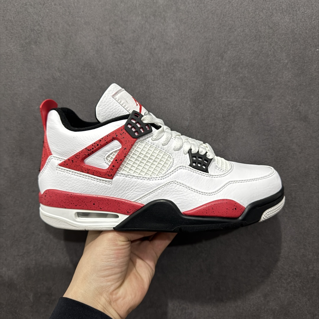 【GAT头层版】Air Jordan AJ4 白红水泥 DH6927-161