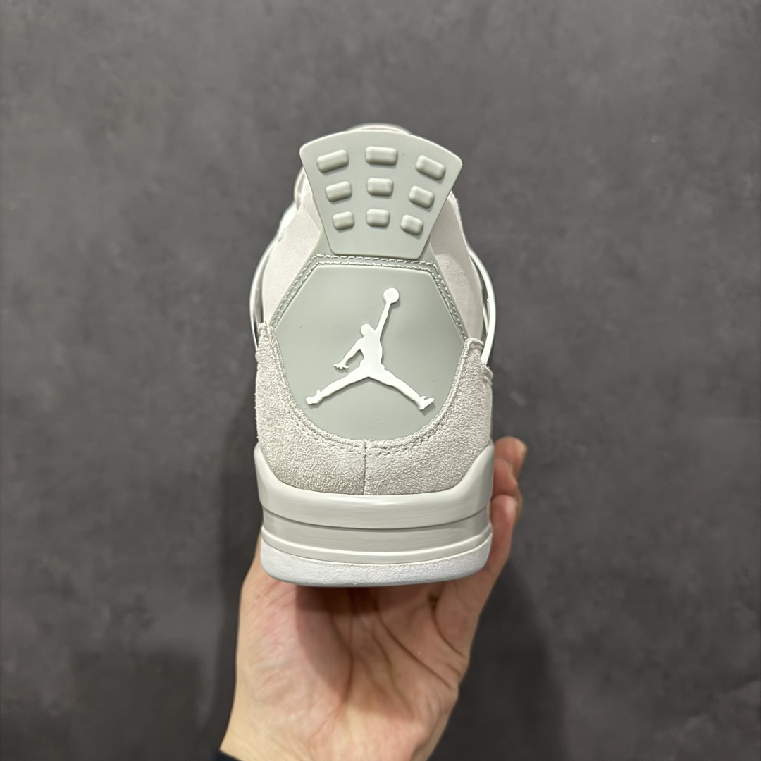 图片[4]-【GAT头层版】Air Jordan AJ4 电镀银 液态银AQ9129-001n男女码 好版型好材料n原厂纸板 楦头 正确4代鞋型高工艺 内置原厂气垫 正确网格工艺不打皱 全网独家 纯正四代版型Size：36-47.5  编码：ZX290320-莆田鞋批发中心