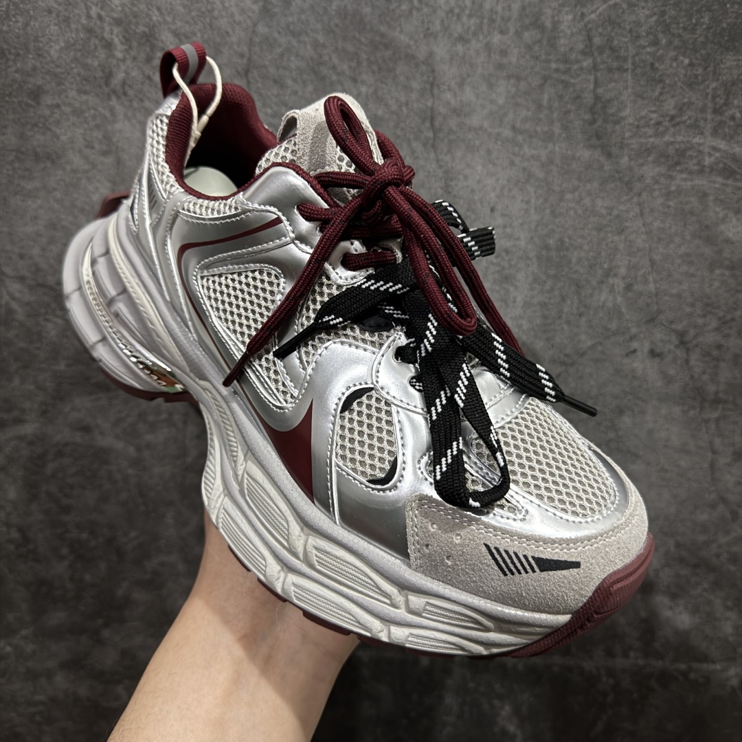 图片[3]-【广东纯原版本】GG-CC Chunky Low安哥拉红镶钻休闲运动厚底增高老爹鞋 广东大厂出品 完美细节 25ss早春新款厚底增高 大长腿 时髦look轻松定格 不费力展现率性氛围 高档银盒 酷帅机能风不规则设计大底 银红色拼色造型设计 轻便舒适百搭 GGcc厚底增高简直就是小个子的快乐! 不管怎么搭都好看~ 尺码： 35 36 37 38 39 40-选品中心