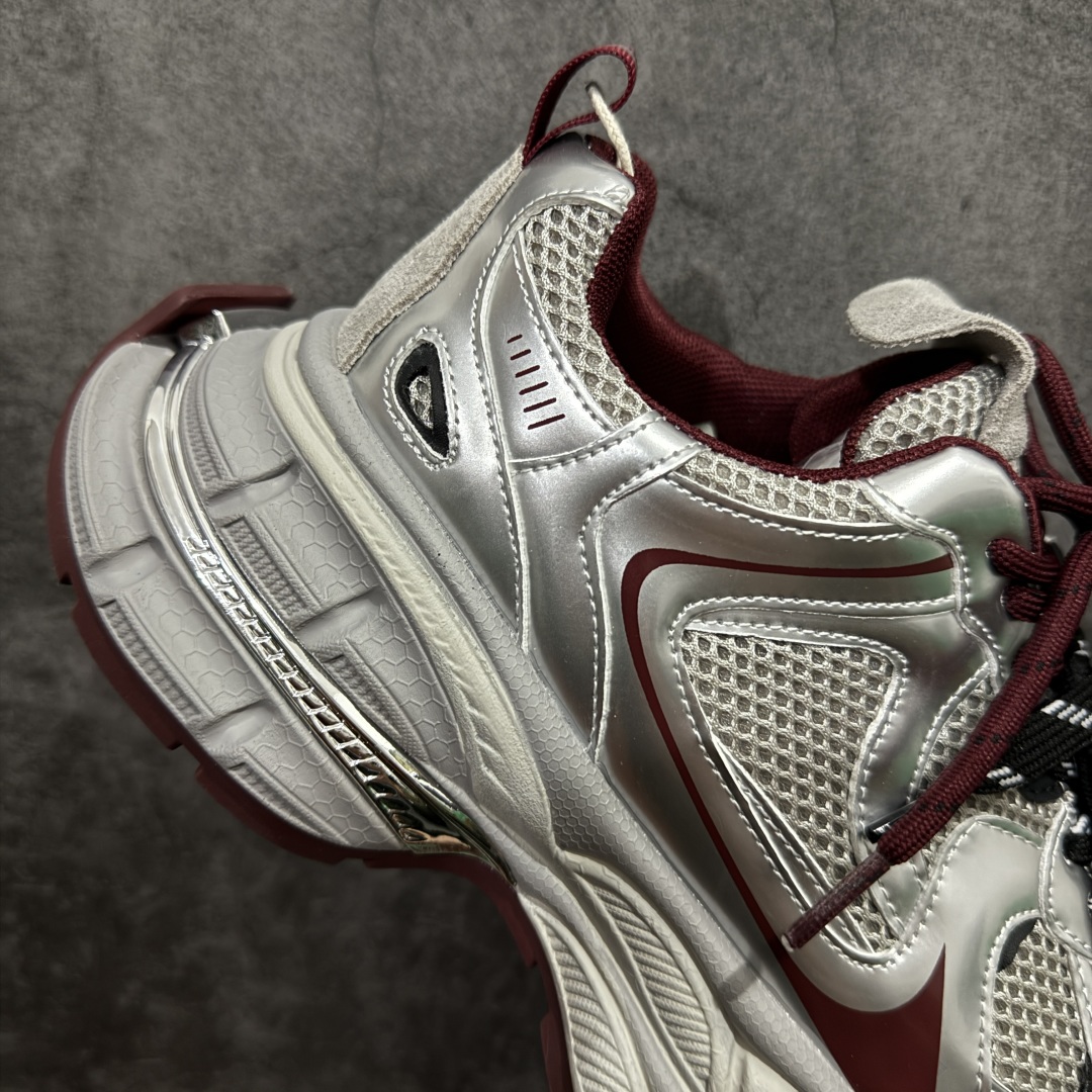 图片[7]-【广东纯原版本】GG-CC Chunky Low安哥拉红镶钻休闲运动厚底增高老爹鞋 广东大厂出品 完美细节 25ss早春新款厚底增高 大长腿 时髦look轻松定格 不费力展现率性氛围 高档银盒 酷帅机能风不规则设计大底 银红色拼色造型设计 轻便舒适百搭 GGcc厚底增高简直就是小个子的快乐! 不管怎么搭都好看~ 尺码： 35 36 37 38 39 40-选品中心