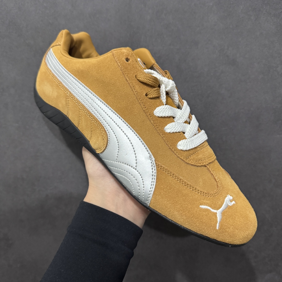 图片[3]-【公司级】Puma Palermo OG 防滑耐磨低帮德训板鞋 孔眼底座和脚趾凸起由绒面革材料制成 支持侧踏时的踏步工作 脚背和侧板采用尼龙网布 即使在健身房等使用环境中也能确保透气性 像吸盘一样的设计是为了提高体育馆表面的抓地力性能 货号： 397397-01 尺码： 35.5 36 36.5 37.5 38 38.5 39 40 40.5 41 42 42.5 43 44 45-选品中心