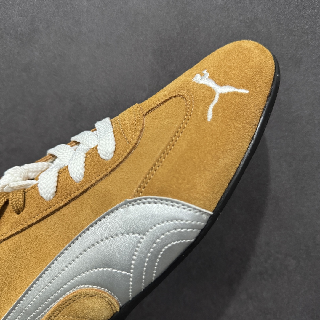 图片[5]-【公司级】Puma Palermo OG 防滑耐磨低帮德训板鞋 孔眼底座和脚趾凸起由绒面革材料制成 支持侧踏时的踏步工作 脚背和侧板采用尼龙网布 即使在健身房等使用环境中也能确保透气性 像吸盘一样的设计是为了提高体育馆表面的抓地力性能 货号： 397397-01 尺码： 35.5 36 36.5 37.5 38 38.5 39 40 40.5 41 42 42.5 43 44 45-选品中心