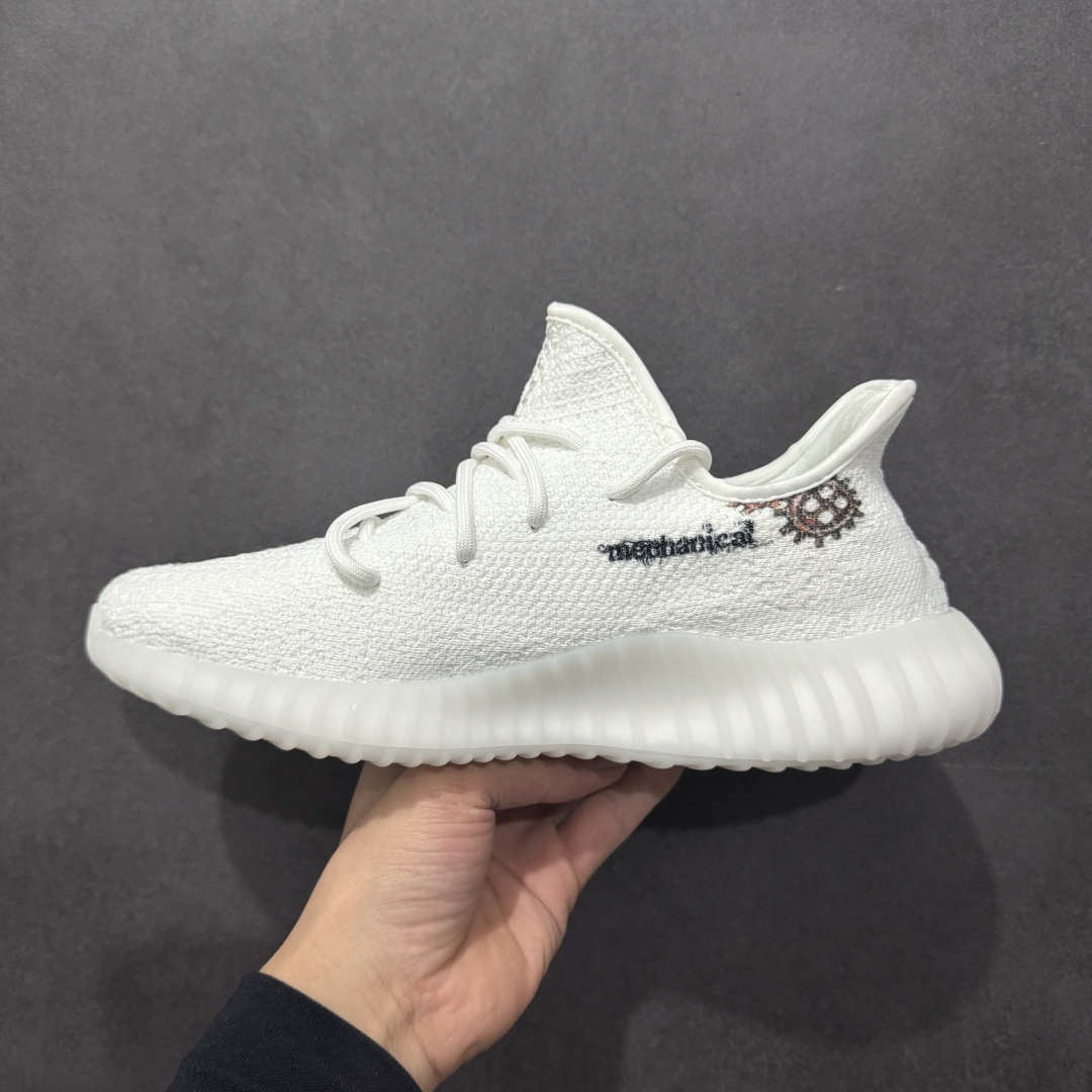 【DIY定制版】Ad Yeezy Boost 350v2 椰子350v2百搭低帮休闲运动鞋 CR1778