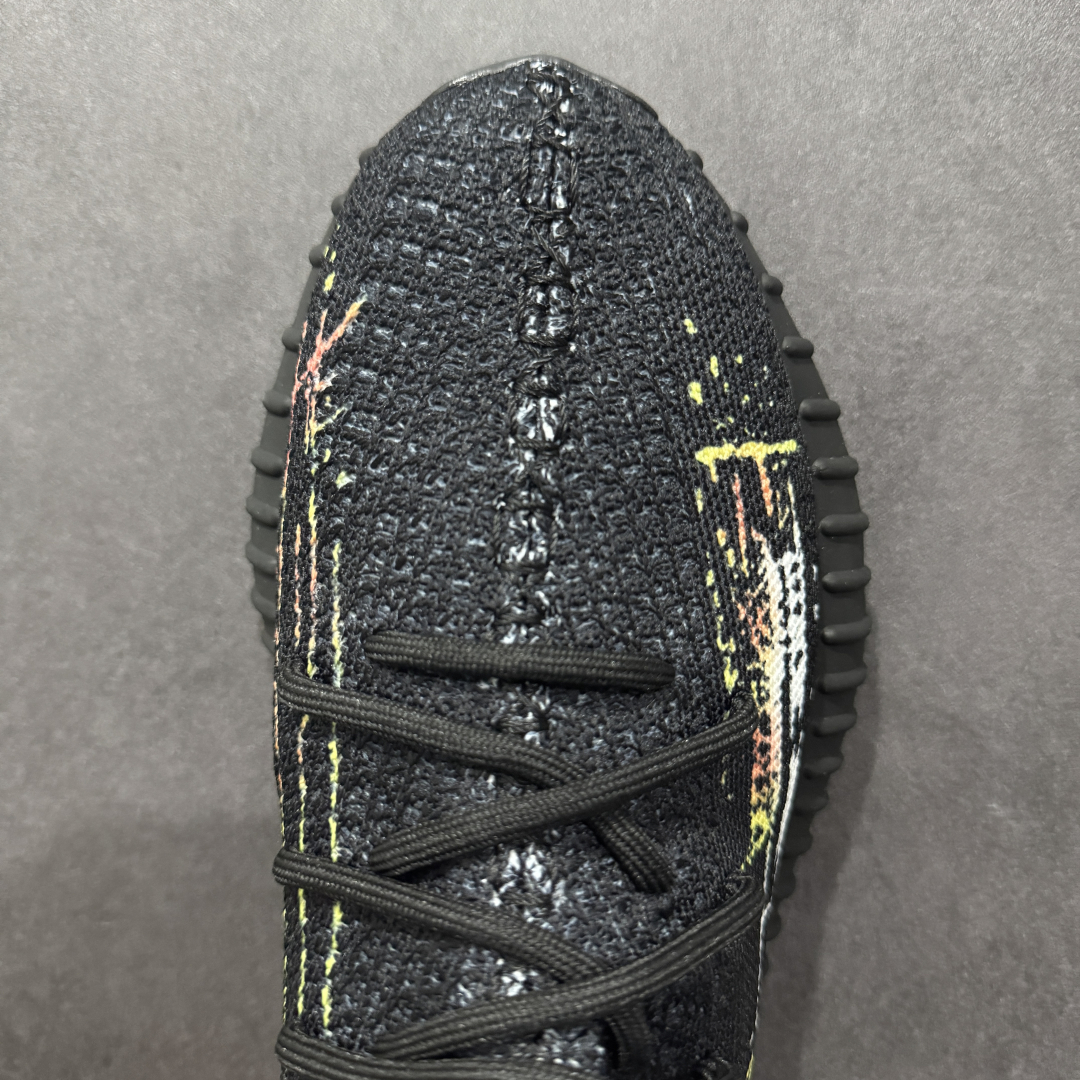 【DIY定制版】Ad Yeezy Boost 350v2 椰子350v2百搭低帮休闲运动鞋  TE9454