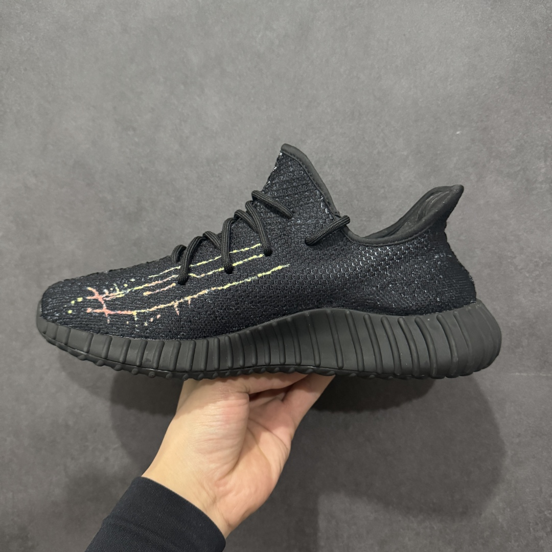 【DIY定制版】Ad Yeezy Boost 350v2 椰子350v2百搭低帮休闲运动鞋  TE9454