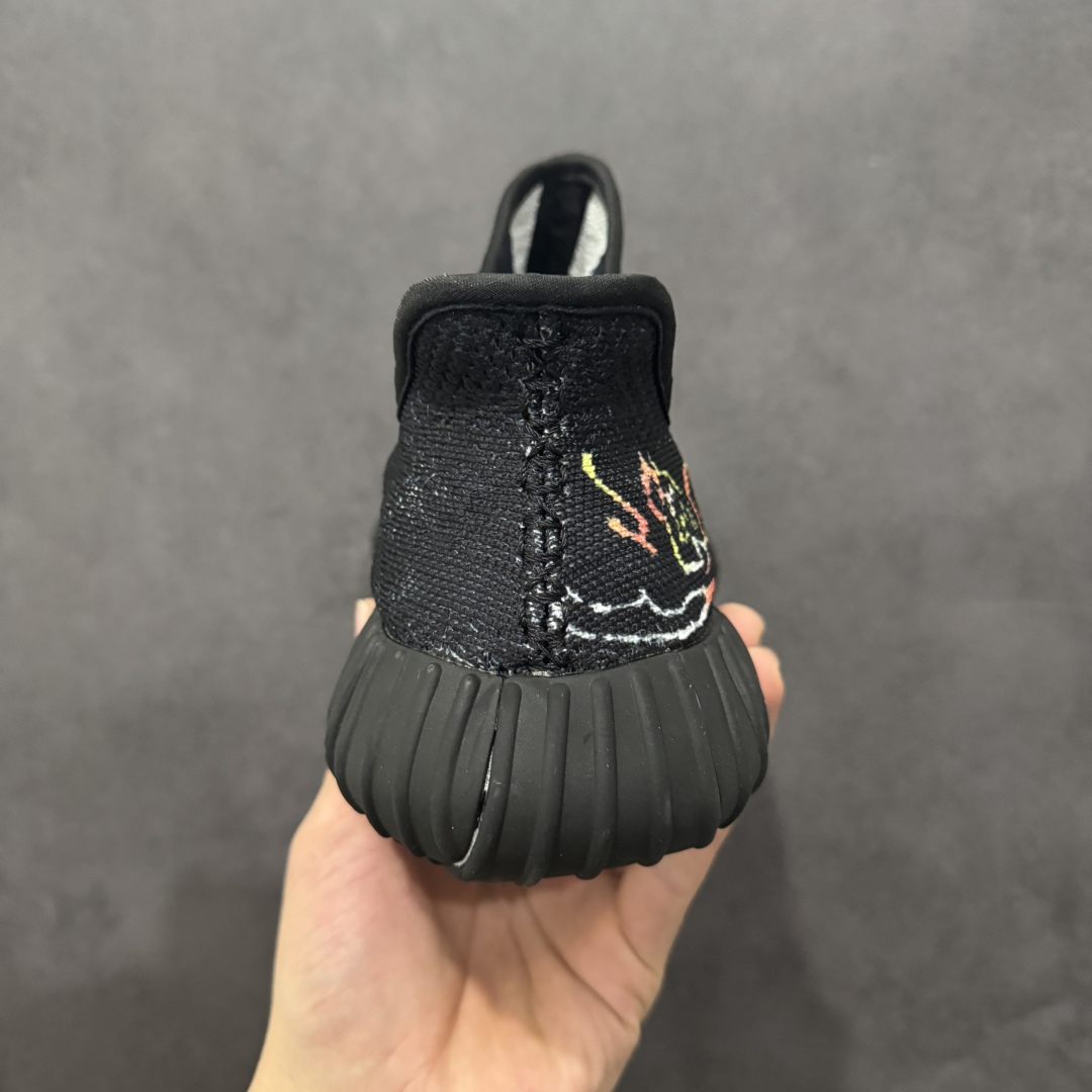 【DIY定制版】Ad Yeezy Boost 350v2 椰子350v2百搭低帮休闲运动鞋  TE9454