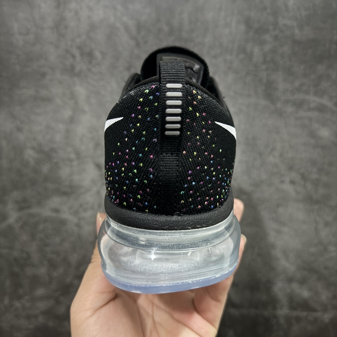 图片[4]-【纯原YH版本】Nike Air Max Flyknit 2014舒适百搭减震耐磨 低帮 休闲跑步鞋NIKE FLYKNIT AIR MAX 跑步鞋使用备受欢迎的创新FLYKNIT鞋面，一体成形无缝设计将良好的透气性、柔韧性及支撑性完美结合于一身，结合飞线（FLYWIRE）科技，大幅减轻鞋身重量同时，更能根据步态实时调整鞋面的贴合度，如第二层皮肤般轻盈包裹双脚。高性能的缓震性能可将外部冲击力减至最低，让热爱驰骋的你得到可靠的保护。抓地力半透明橡胶外底结合升级版华夫格外底纹路，保证高磨区的耐久性同时更能带给双脚持久稳定的抓地力，无论是路跑或赛道跑，都能为你造就强大功能支持。 货号：620469-015 尺码：35.5 36 36.5 37.5 38 38.5 39 40 40.5 41 42 42.5 43 44 44.5 45 46 46.5 编码：DF280300-莆田鞋批发中心