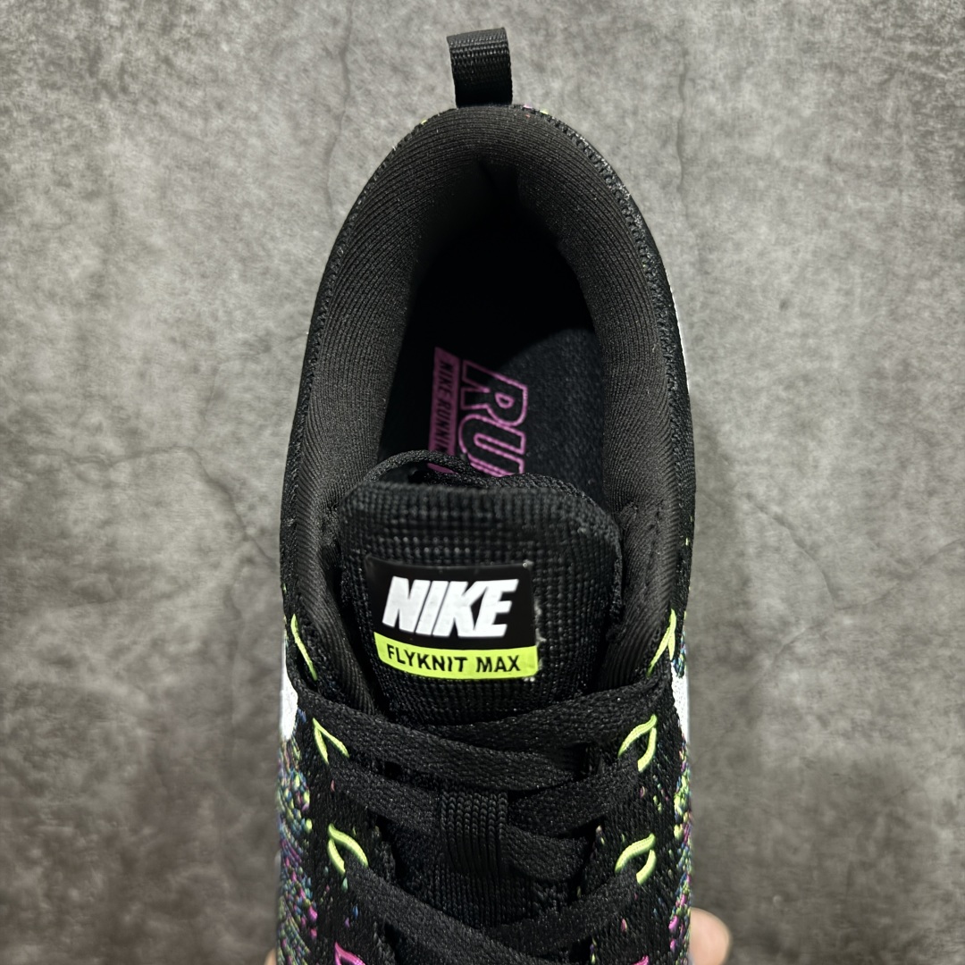 图片[8]-【纯原YH版本】Nike Air Max Flyknit 2014舒适百搭减震耐磨 低帮 休闲跑步鞋NIKE FLYKNIT AIR MAX 跑步鞋使用备受欢迎的创新FLYKNIT鞋面，一体成形无缝设计将良好的透气性、柔韧性及支撑性完美结合于一身，结合飞线（FLYWIRE）科技，大幅减轻鞋身重量同时，更能根据步态实时调整鞋面的贴合度，如第二层皮肤般轻盈包裹双脚。高性能的缓震性能可将外部冲击力减至最低，让热爱驰骋的你得到可靠的保护。抓地力半透明橡胶外底结合升级版华夫格外底纹路，保证高磨区的耐久性同时更能带给双脚持久稳定的抓地力，无论是路跑或赛道跑，都能为你造就强大功能支持。 货号：620469-015 尺码：35.5 36 36.5 37.5 38 38.5 39 40 40.5 41 42 42.5 43 44 44.5 45 46 46.5 编码：DF280300-莆田鞋批发中心