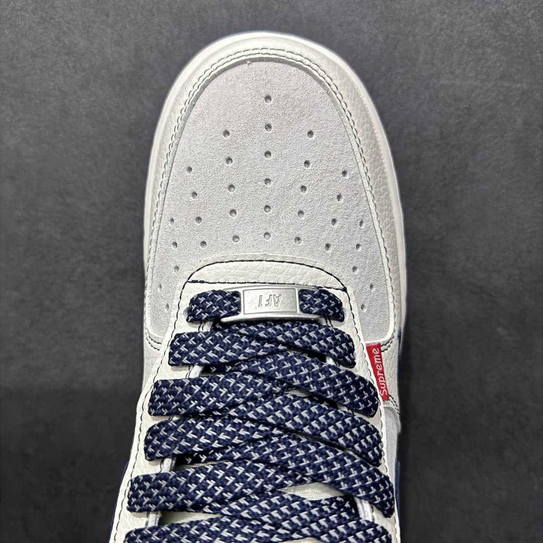 图片[8]-【定制版】Nike Air Force 1 Low 07 x Supreme 米蓝小钩满天星n原楦头原纸板 打造纯正低帮空军版型 专注外贸渠道 全掌内置蜂窝气垫原盒配件 原厂中底钢印、拉帮完美官方货号：BB7518 021 Size：36 36.5 37.5 38 38.5 39 40 40.5 41 42 42.5 43 44 44.5 45 编码：HXS310320-莆田鞋批发中心