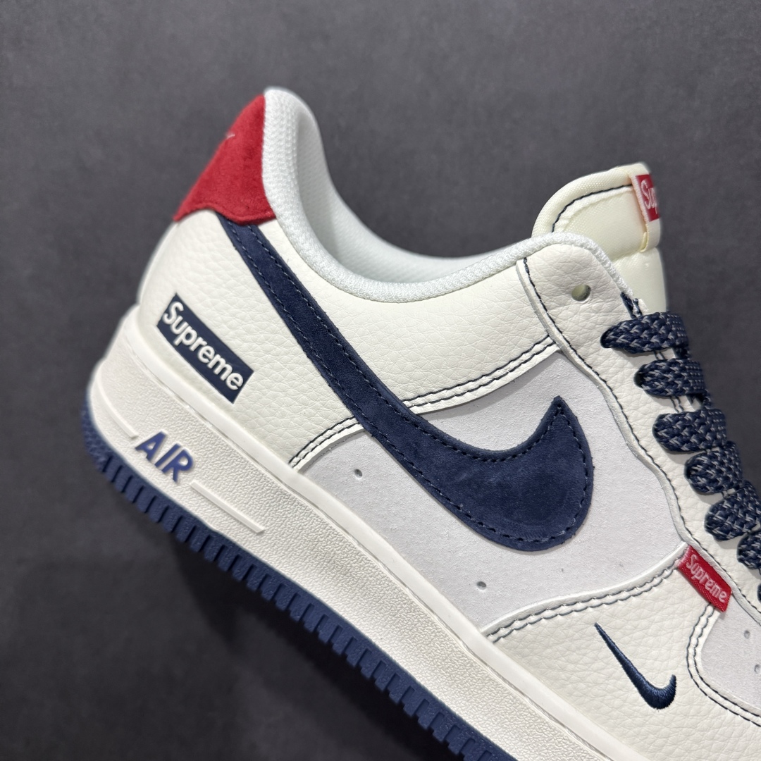 图片[6]-【定制版】Nike Air Force 1 Low 07 x Supreme 米蓝小钩满天星n原楦头原纸板 打造纯正低帮空军版型 专注外贸渠道 全掌内置蜂窝气垫原盒配件 原厂中底钢印、拉帮完美官方货号：BB7518 021 Size：36 36.5 37.5 38 38.5 39 40 40.5 41 42 42.5 43 44 44.5 45 编码：HXS310320-莆田鞋批发中心