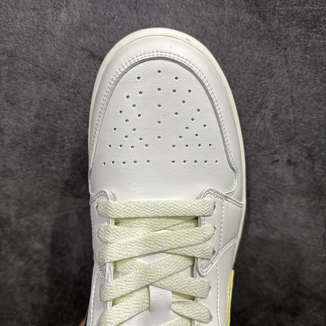 图片[5]-【K版】Air Jordan AJ1 Low 帆白黄 HV4511-133nn全新流水线出品 DT版本唯一平替选择 市场第二梯队最强版 全部原鞋开发 原楦原纸板开发 全鞋电脑针车 原厂内置全掌气垫 原盒内在原标 唯一Zp原版鞋带绑法 免检产品 全新2022版型 全头层皮料 完美零毛边处理 原厂配置全掌气垫 价格定位良心 几十个配色陆续出货 SIZE：36 36.5 37.5 38 38.5 39 40 40.5 41 42 42.5 43 44 44.5 45 46 47.5 编码：LDS230250-莆田鞋批发中心