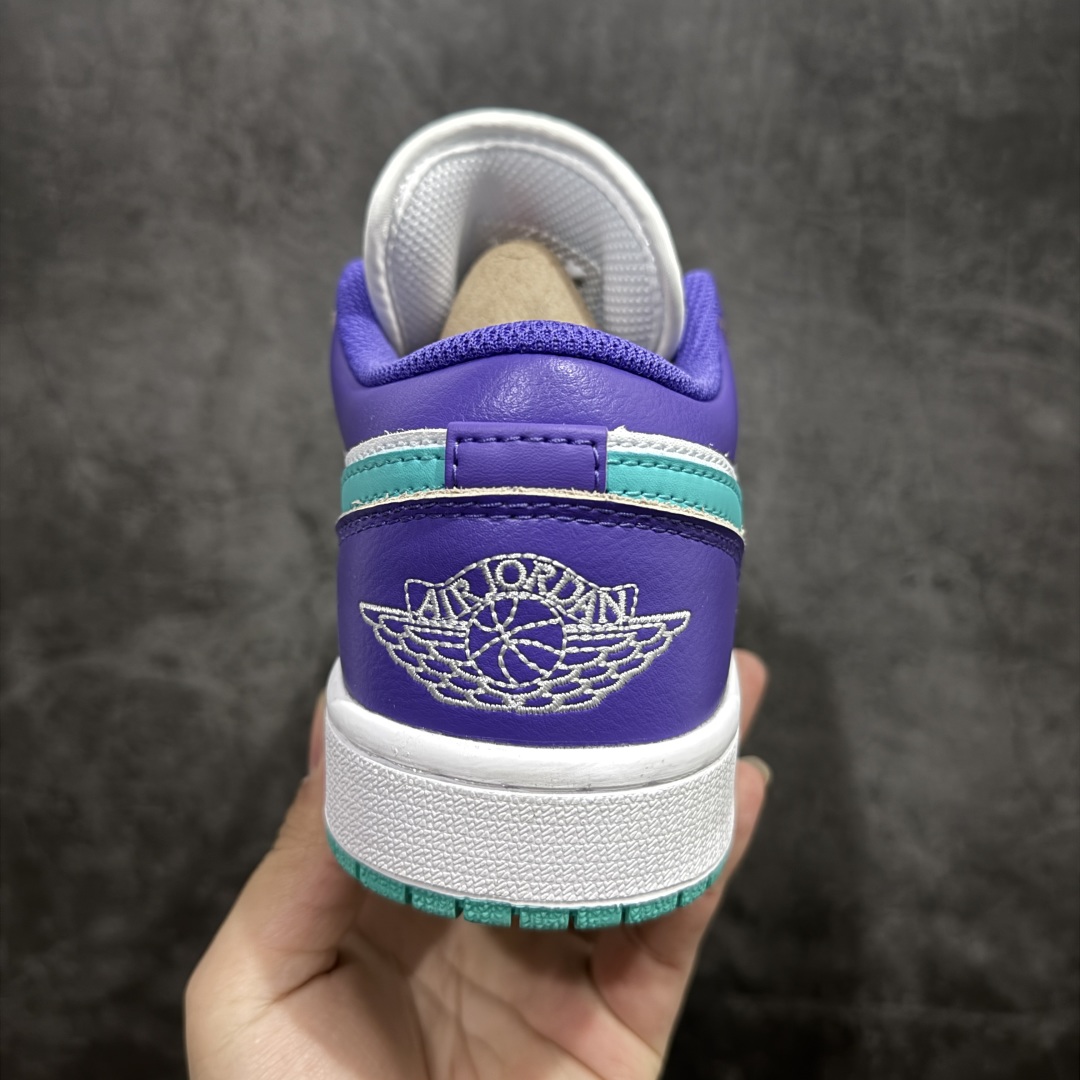【K版】Air Jordan AJ1 Low 低帮 白紫 HJ9013-550