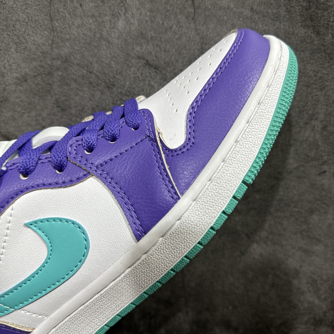 【K版】Air Jordan AJ1 Low 低帮 白紫 HJ9013-550