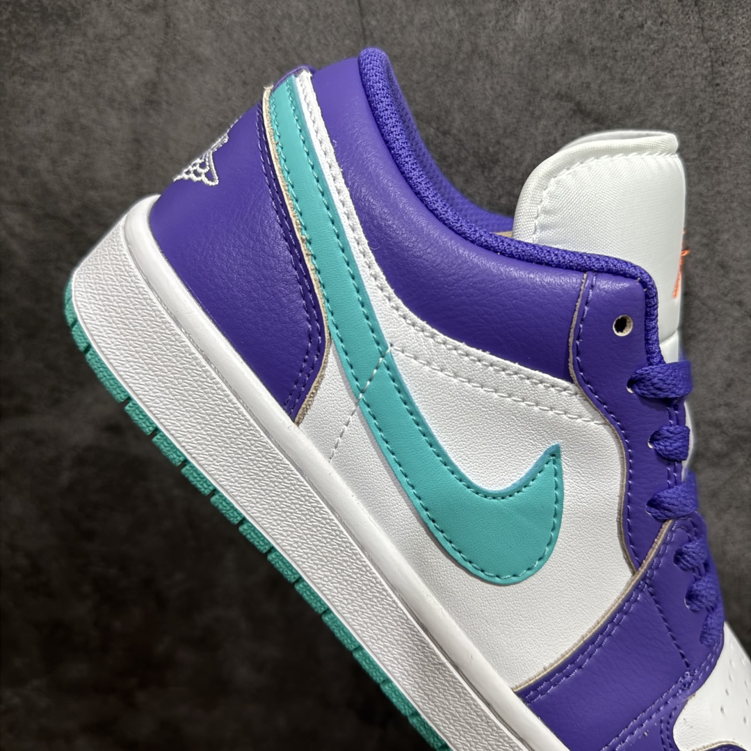【K版】Air Jordan AJ1 Low 低帮 白紫 HJ9013-550