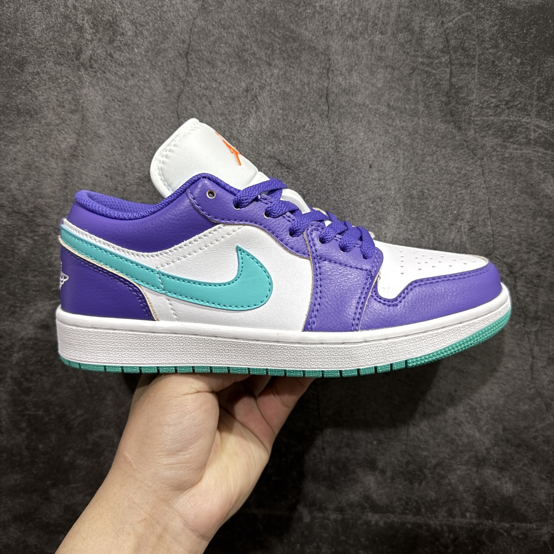 【K版】Air Jordan AJ1 Low 低帮 白紫 HJ9013-550