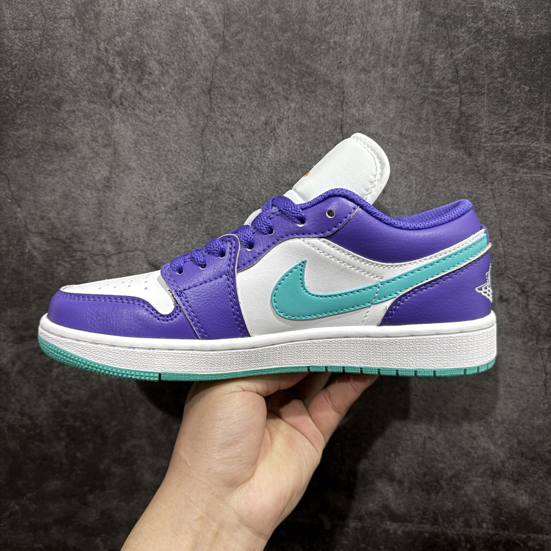 【K版】Air Jordan AJ1 Low 低帮 白紫 HJ9013-550