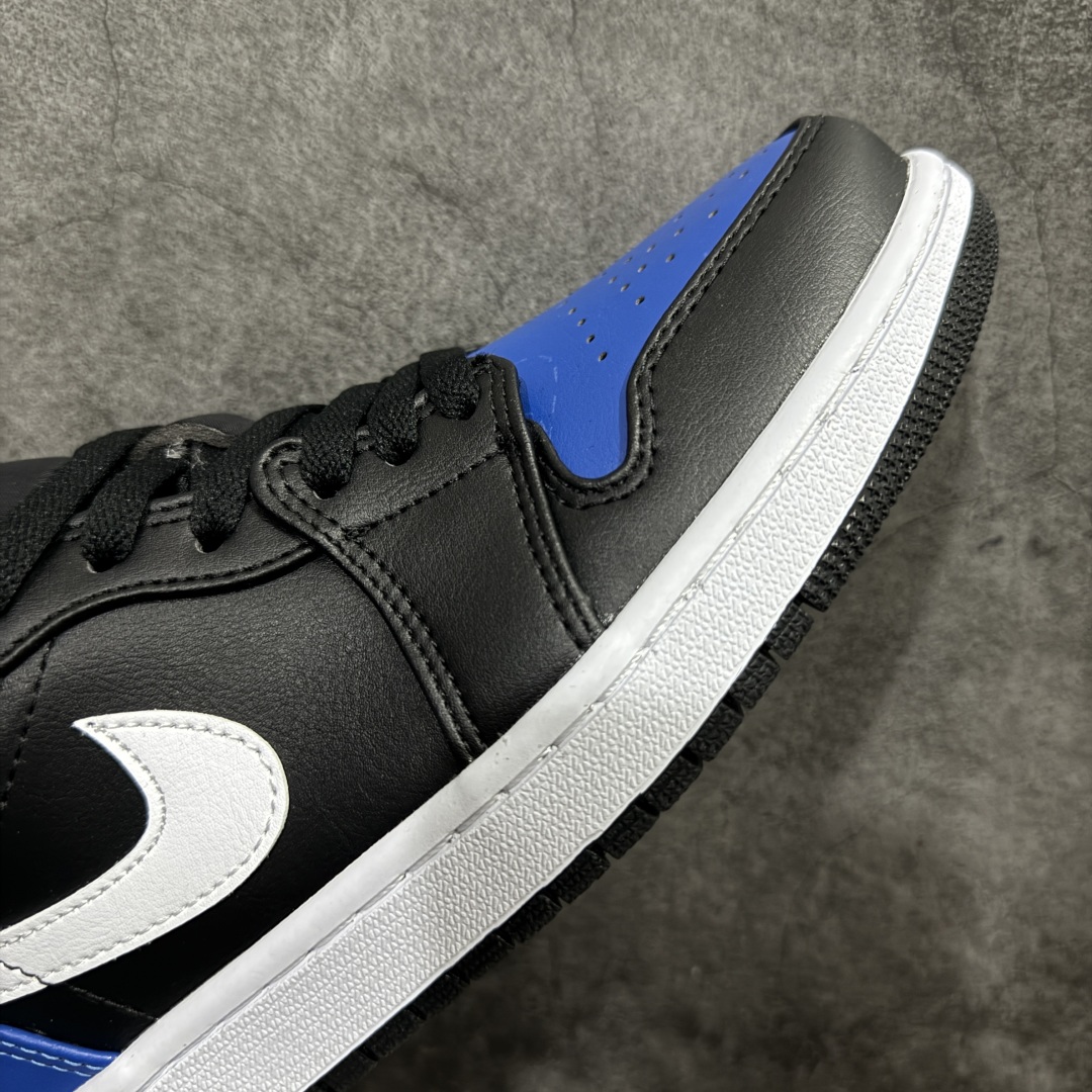 图片[6]-【K版】Air Jordan AJ1 Low 低帮 黑蓝白 553558-042nn全新流水线出品 DT版本唯一平替选择 市场第二梯队最强版 全部原鞋开发 原楦原纸板开发 全鞋电脑针车 原厂内置全掌气垫 原盒内在原标 唯一Zp原版鞋带绑法 免检产品 全新2022版型 全头层皮料 完美零毛边处理 原厂配置全掌气垫 价格定位良心 几十个配色陆续出货 SIZE：36 36.5 37.5 38 38.5 39 40 40.5 41 42 42.5 43 44 44.5 45 46 47.5 编码：LDS230250-莆田鞋批发中心