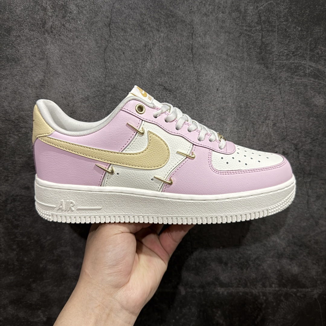 Nike Air Force 1 Low 07 粉白四铁钩  IB2574-600