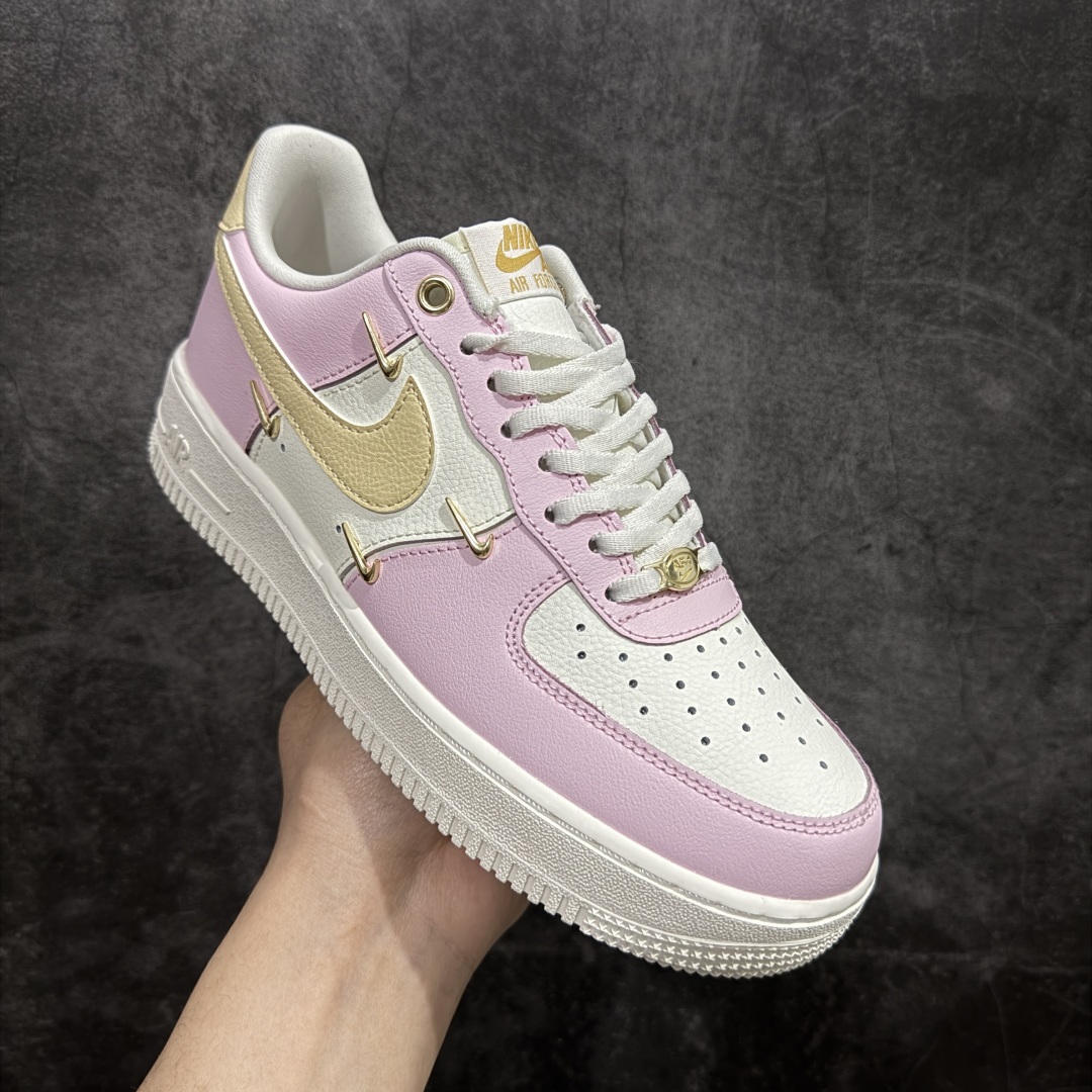 Nike Air Force 1 Low 07 粉白四铁钩  IB2574-600