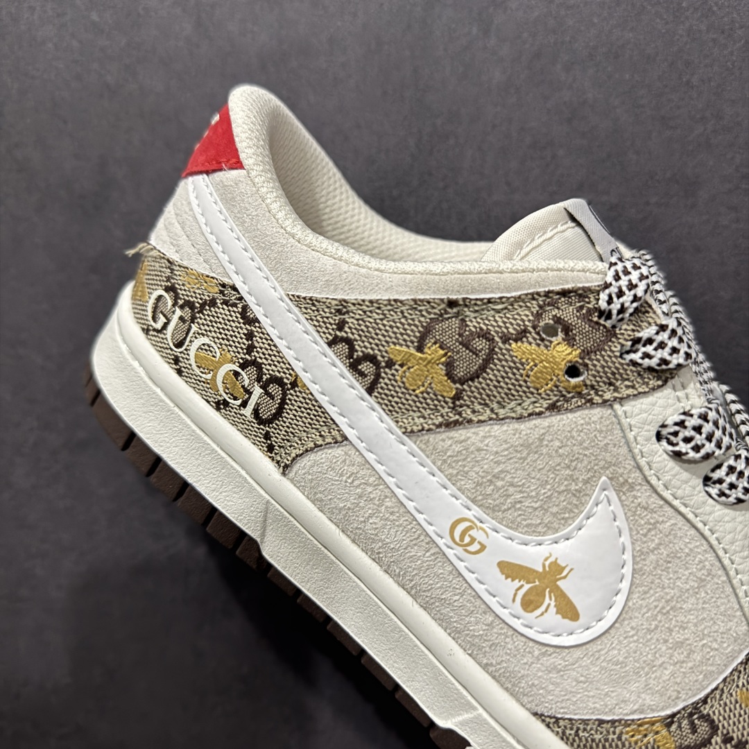 图片[6]-【定制版】Nike SB Dunk Low x GUCCI 灰黄老花小钩满天星n纯原大厂出品 极力推荐n原装头层材料 独家版型蒸餾加工n帶來的是更好的视觉和脚感体验n大厂纯原品质出货 清洁度 电绣工艺皮料切割干净无任何毛边 细节完美 官方货号：DJ2024 130 尺码：36 36.5 37.5 38 38.5 39 40 40.5 41 42 42.5 43 44 44.5 45  编码：HXS340360-莆田鞋批发中心