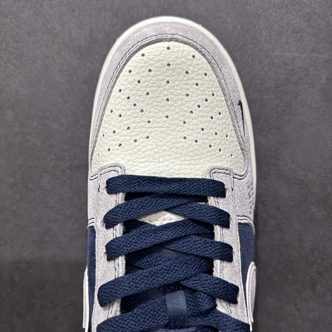 【定制版】Nk SB Dunk Low 斯图西联名 猪八灰勾 周年高端定制 低帮休闲板鞋  DJ2024-129