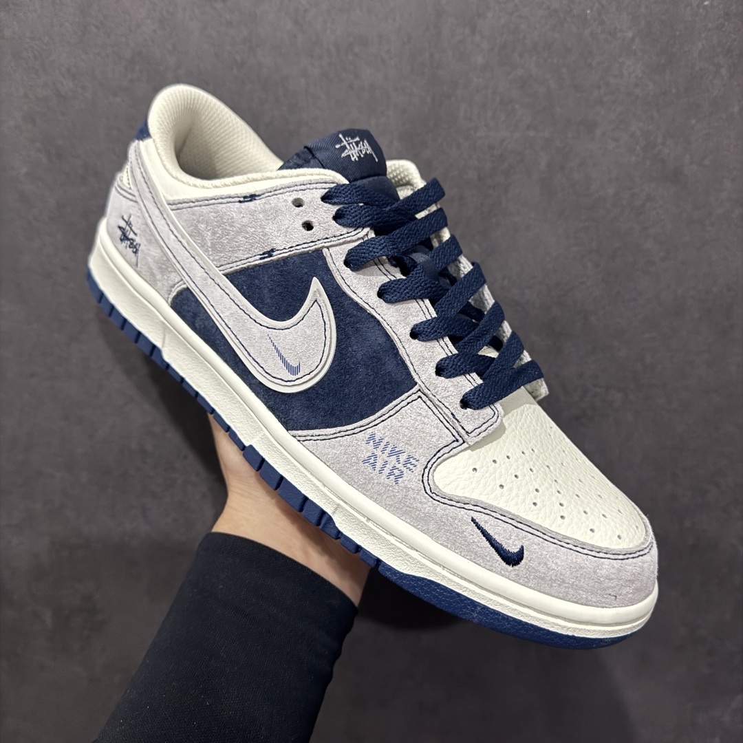 【定制版】Nk SB Dunk Low 斯图西联名 猪八灰勾 周年高端定制 低帮休闲板鞋  DJ2024-129