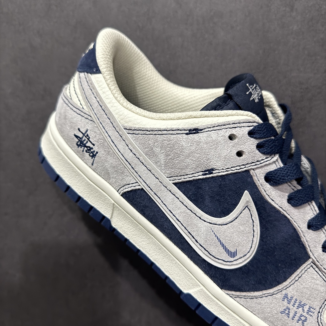 【定制版】Nk SB Dunk Low 斯图西联名 猪八灰勾 周年高端定制 低帮休闲板鞋  DJ2024-129