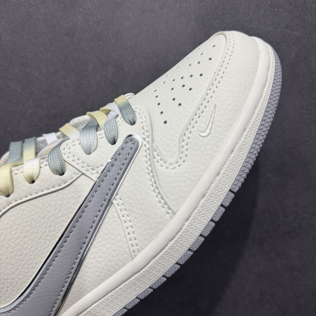 【定制版】Fragment x Travis Scott x TS Air Jordan 1 Low 三方联名倒钩  DM7866-021
