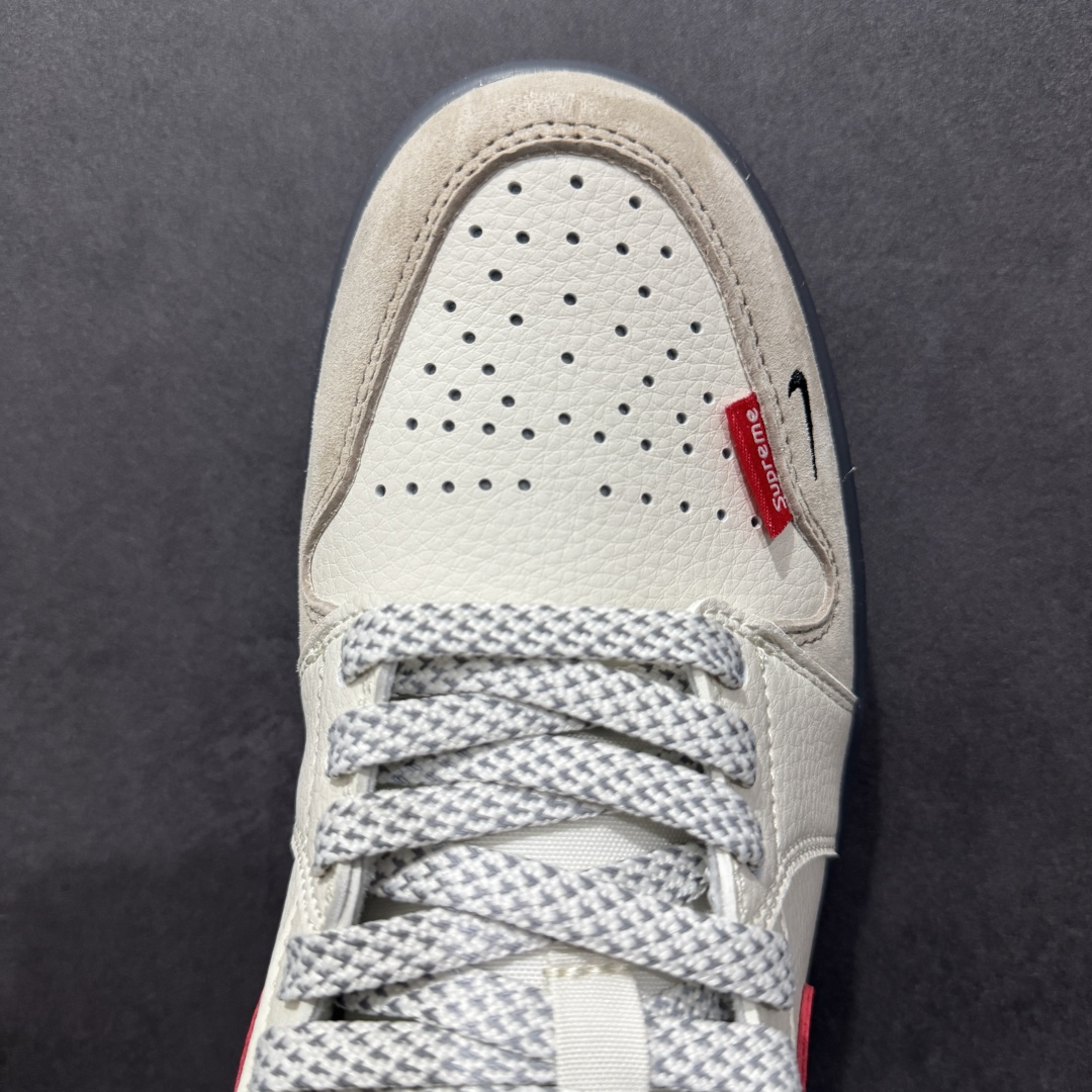 【定制版】AIR JORDAN 1 Low Supreme联名 周年高端定制 低帮休闲板鞋  XF8698-037