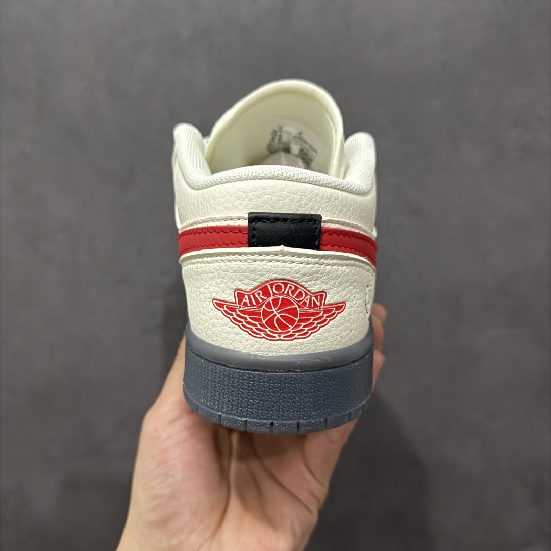 【定制版】AIR JORDAN 1 Low Supreme联名 周年高端定制 低帮休闲板鞋  XF8698-037