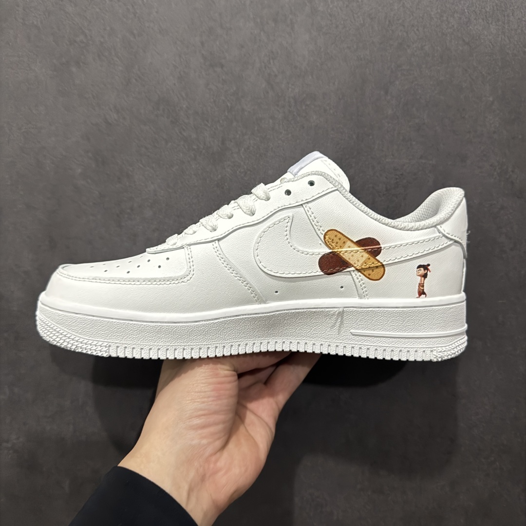 【定制版】Nk Air Force 1 Low 我命由我不由天 哪吒魔童闹海定制 空军一号低帮涂鸦百搭休闲板鞋 CW2288-111