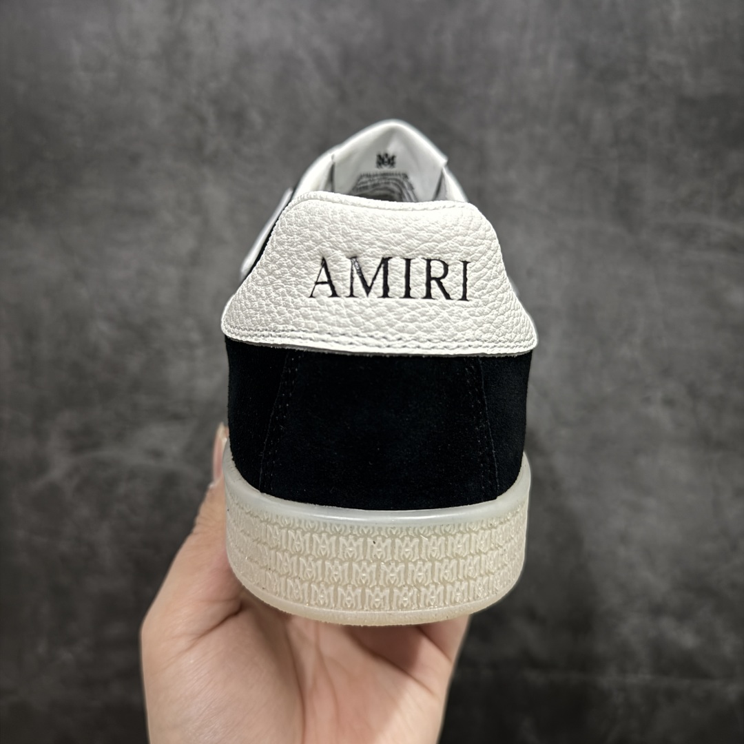 图片[4]-【广东纯原版本】Amiri 2025春夏sunset skate情侣款星星鞋骨头德训鞋微面包形体，多层真皮制作的骨头编织图案立体感更强微厚鞋底，反绒皮质拼接，细节丰富，一切元素都拿捏得刚刚好！n搭配指数高，舒适度和时髦度双双在线！n面料：认准原版头层牛皮(非市场修面牛皮)n内里：原版内里n鞋底：原版开模鞋底 尺码：39-45（45定制不退不换，39-40备注男女玛） 编码：XNW360390-莆田鞋批发中心