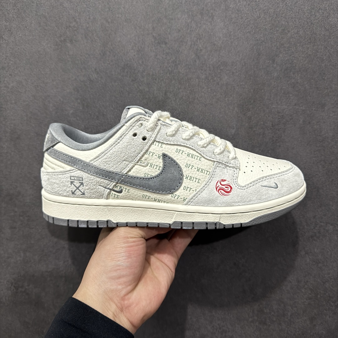 【定制版】Nk SB Dunk Low OFF-WHITE蛇年联名 猪八弹幕灰勾 周年高端定制 低帮休闲板鞋 YX5066-213rn#定制鞋盒 大厂纯原品质出货 超高清洁度 皮料切割干净无任何毛边 细节完美 r 尺码：36 36.5 37.5 38 38.5 39 40 40.5 41 42 42.5 43 44 44.5 45 编码：HXS320340-莆田鞋批发中心