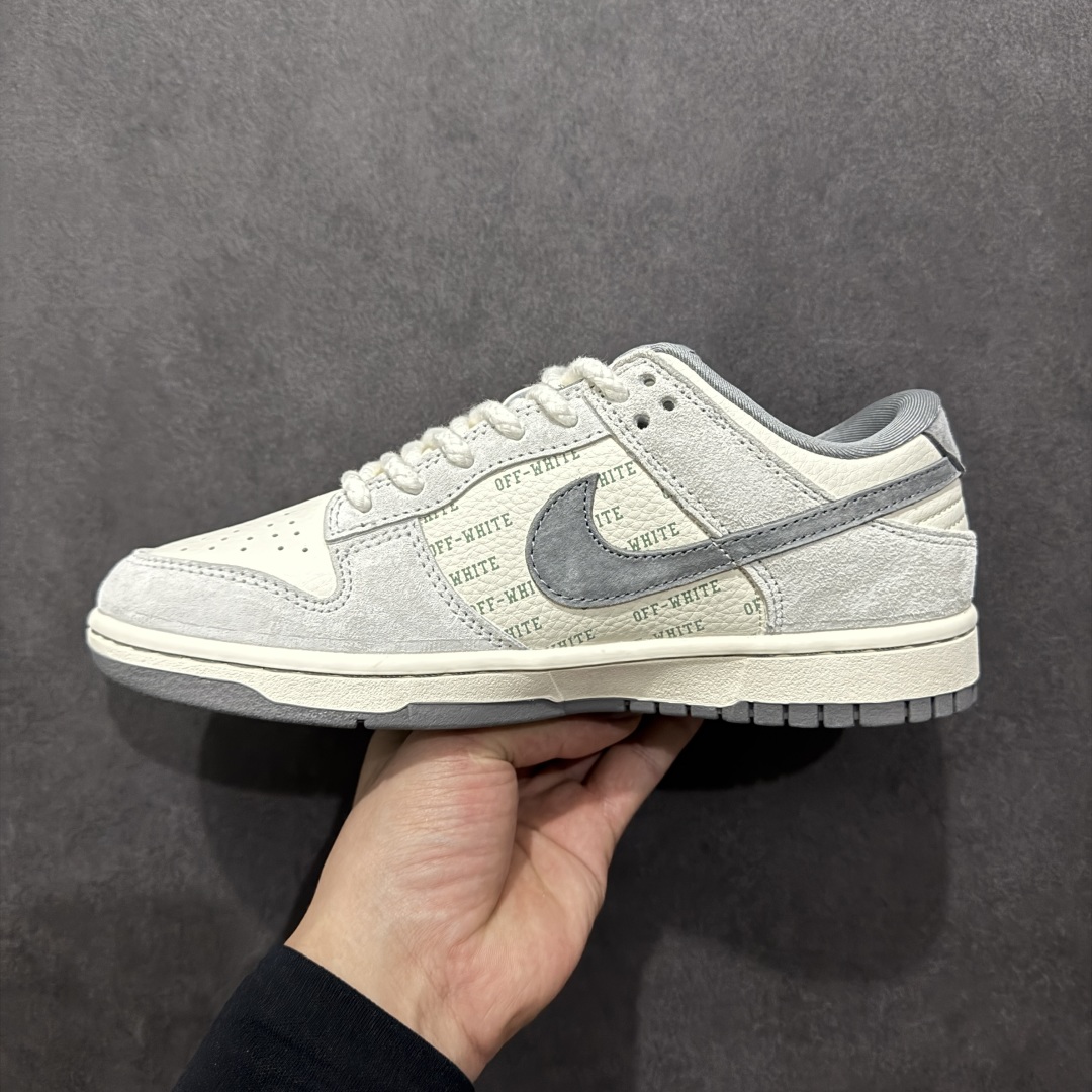 图片[2]-【定制版】Nk SB Dunk Low OFF-WHITE蛇年联名 猪八弹幕灰勾 周年高端定制 低帮休闲板鞋 YX5066-213rn#定制鞋盒 大厂纯原品质出货 超高清洁度 皮料切割干净无任何毛边 细节完美 r 尺码：36 36.5 37.5 38 38.5 39 40 40.5 41 42 42.5 43 44 44.5 45 编码：HXS320340-莆田鞋批发中心