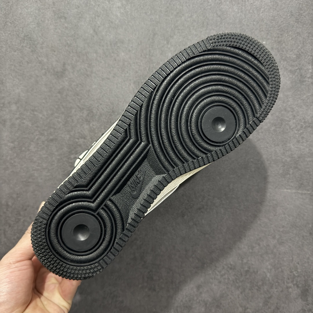 【定制版】Nk Air Force 1'07 Low 斯图西联名 米黑抽绳 空军一号低帮休闲板鞋 SJ1198-109