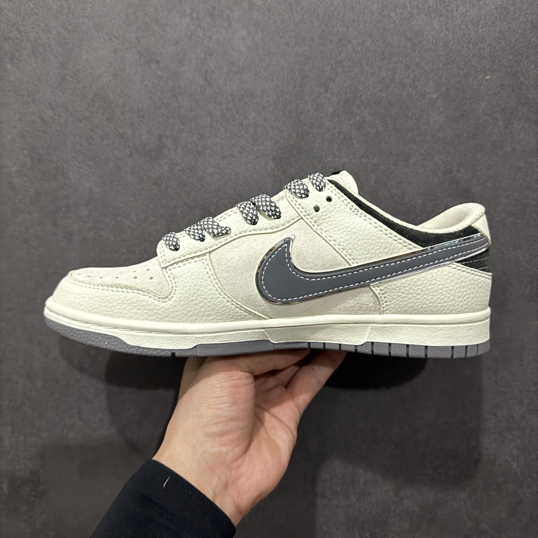 图片[2]-【定制版】Nk SB Dunk Low CDG联名 米白灰勾 周年高端定制 低帮休闲板鞋 DJ2024-134rn#定制鞋盒 大厂纯原品质出货 超高清洁度 皮料切割干净无任何毛边 细节完美 r 尺码：36 36.5 37.5 38 38.5 39 40 40.5 41 42 42.5 43 44 44.5 45  编码：HXS340360-莆田鞋批发中心