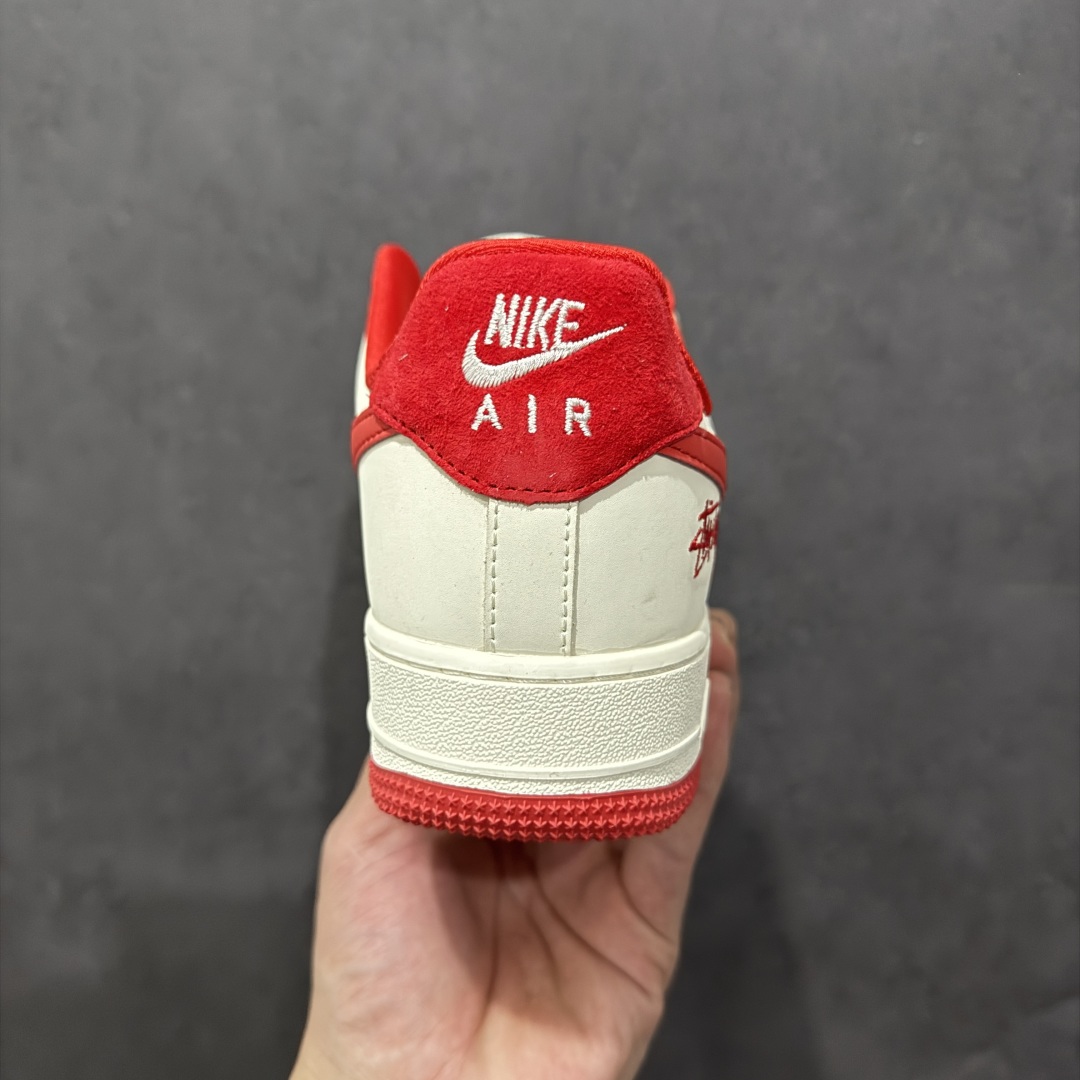 图片[4]-【定制版】Nk Air Force 1\’07 Low 斯图西联名 米白深橙 空军一号低帮休闲板鞋 DF0188-031rn#定制皮料 定制鞋盒 配件齐全 原楦原纸板 纯正空军版型 内置全掌气垫r 尺码：36 36.5 37.5 38 38.5 39 40 40.5 41 42 42.5 43 44 44.5 45  编码：HXS310320-莆田鞋批发中心