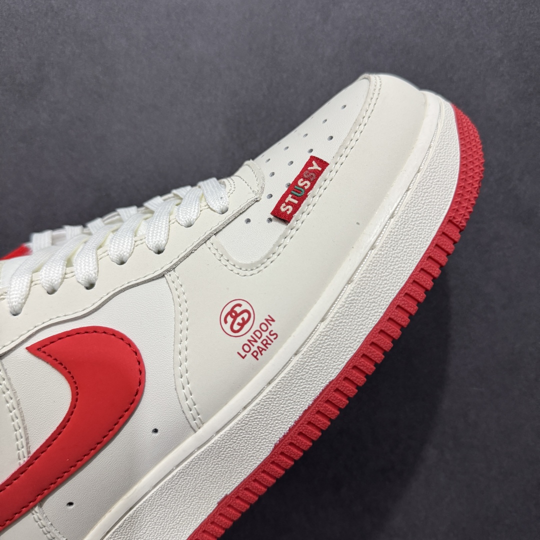 图片[5]-【定制版】Nk Air Force 1\’07 Low 斯图西联名 米白深橙 空军一号低帮休闲板鞋 DF0188-031rn#定制皮料 定制鞋盒 配件齐全 原楦原纸板 纯正空军版型 内置全掌气垫r 尺码：36 36.5 37.5 38 38.5 39 40 40.5 41 42 42.5 43 44 44.5 45  编码：HXS310320-莆田鞋批发中心