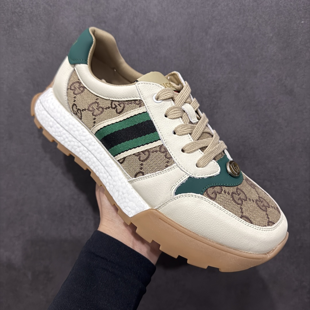 【广东纯原版本】Gucci Chunky B Screener GG 古驰春季新款休闲运动鞋系列