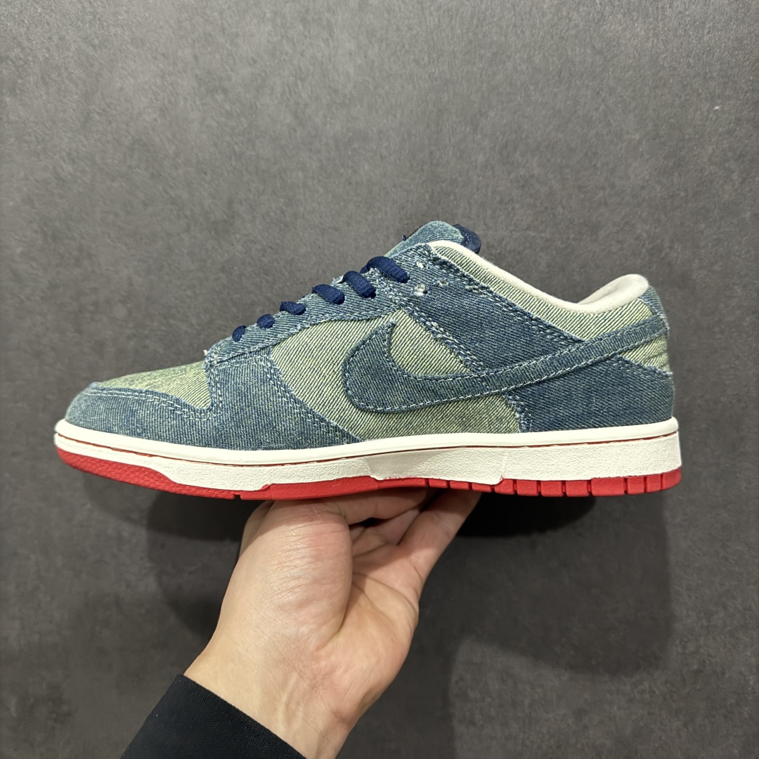 图片[2]-【定制版】Nike SB Dunk Low Pro 牛仔蓝扣篮系列复古低帮休闲运动滑板板鞋。采用脚感柔软舒适ZoomAir气垫，有效吸收滑板等极限运动在落地时带来的冲击力，为街头运动者们提供更好的保护 货号：DD1391-400 Size：36 36.5 37.5 38 38.5 39 40 40.5 41 42 42.5 43 44 45  编码：YB240260n-莆田鞋批发中心