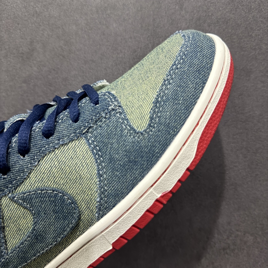 图片[5]-【定制版】Nike SB Dunk Low Pro 牛仔蓝扣篮系列复古低帮休闲运动滑板板鞋。采用脚感柔软舒适ZoomAir气垫，有效吸收滑板等极限运动在落地时带来的冲击力，为街头运动者们提供更好的保护 货号：DD1391-400 Size：36 36.5 37.5 38 38.5 39 40 40.5 41 42 42.5 43 44 45  编码：YB240260n-莆田鞋批发中心