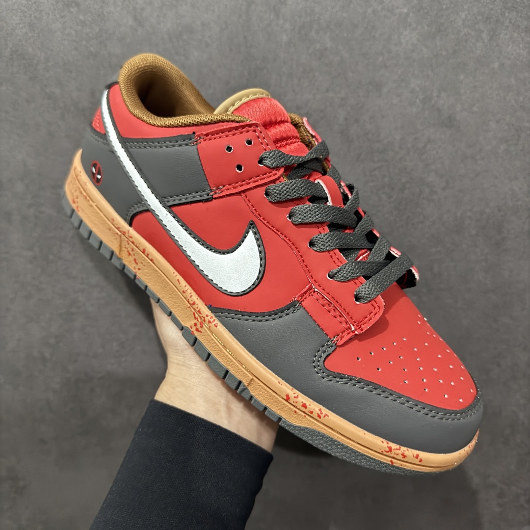 图片[3]-【定制版】Nike SB Dunk Low Pro蝙蝠侠红 扣篮系列复古低帮休闲运动滑板板鞋n采用脚感柔软舒适ZoomAir气垫，有效吸收滑板等极限运动在落地时带来的冲击力，为街头运动者们提供更好的保护 货号：DD1391-601 Size：36 36.5 37.5 38 38.5 39 40 40.5 41 42 42.5 43 44 45  编码：YB240260-莆田鞋批发中心