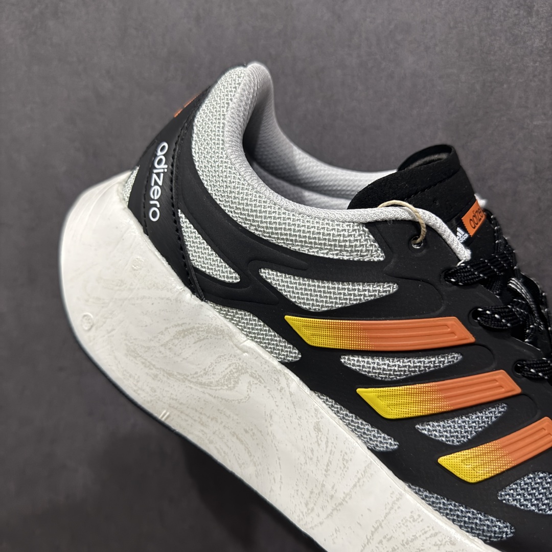 图片[6]-【正确版】Ad Adizero Aruku 阿迪全新缓震休闲跑鞋 JS1052  正确暗花大底底纹 高弹泡棉材料 原鞋开发数据 原楦打造完美鞋型 鞋面材料 卡色与原鞋一致 超高还原度 拒绝一眼假 全新款式搭载丰沛的 Swirlfoam 泡棉厚底，采用时下流行的厚底设定，虽然不像顶级竞速跑鞋那般极致，但也将日常舒适和时尚颜值平衡到位。  尺码：36 36.5 37 38 38.5 39 40 40.5 41 42 42.5 43 44 44.5 45-选品中心