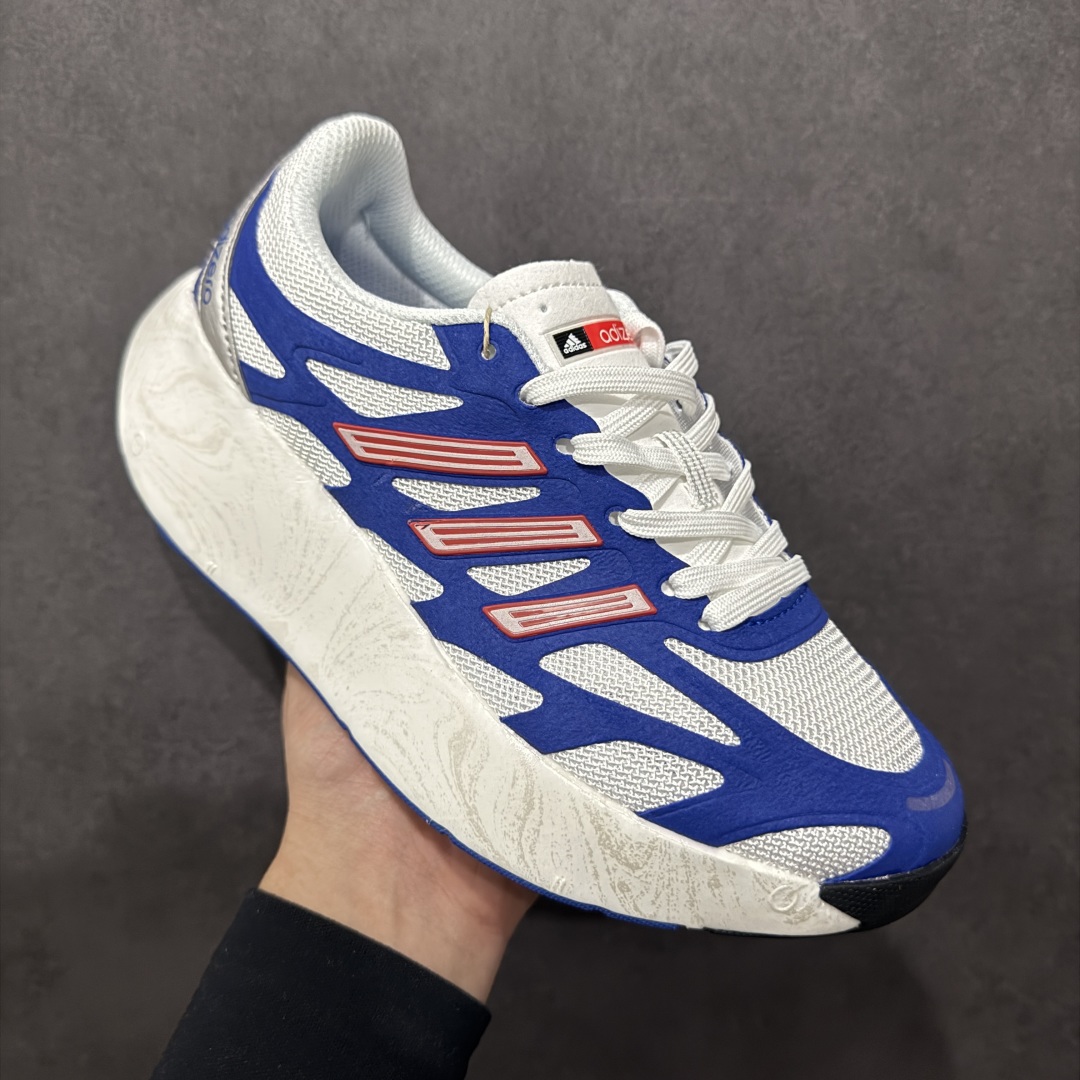 图片[3]-【正确版】Ad Adizero Aruku 阿迪全新缓震休闲跑鞋 JQ7392  正确暗花大底底纹 高弹泡棉材料 原鞋开发数据 原楦打造完美鞋型 鞋面材料 卡色与原鞋一致 超高还原度 拒绝一眼假 全新款式搭载丰沛的 Swirlfoam 泡棉厚底，采用时下流行的厚底设定，虽然不像顶级竞速跑鞋那般极致，但也将日常舒适和时尚颜值平衡到位。  尺码：36 36.5 37 38 38.5 39 40 40.5 41 42 42.5 43 44 44.5 45-选品中心