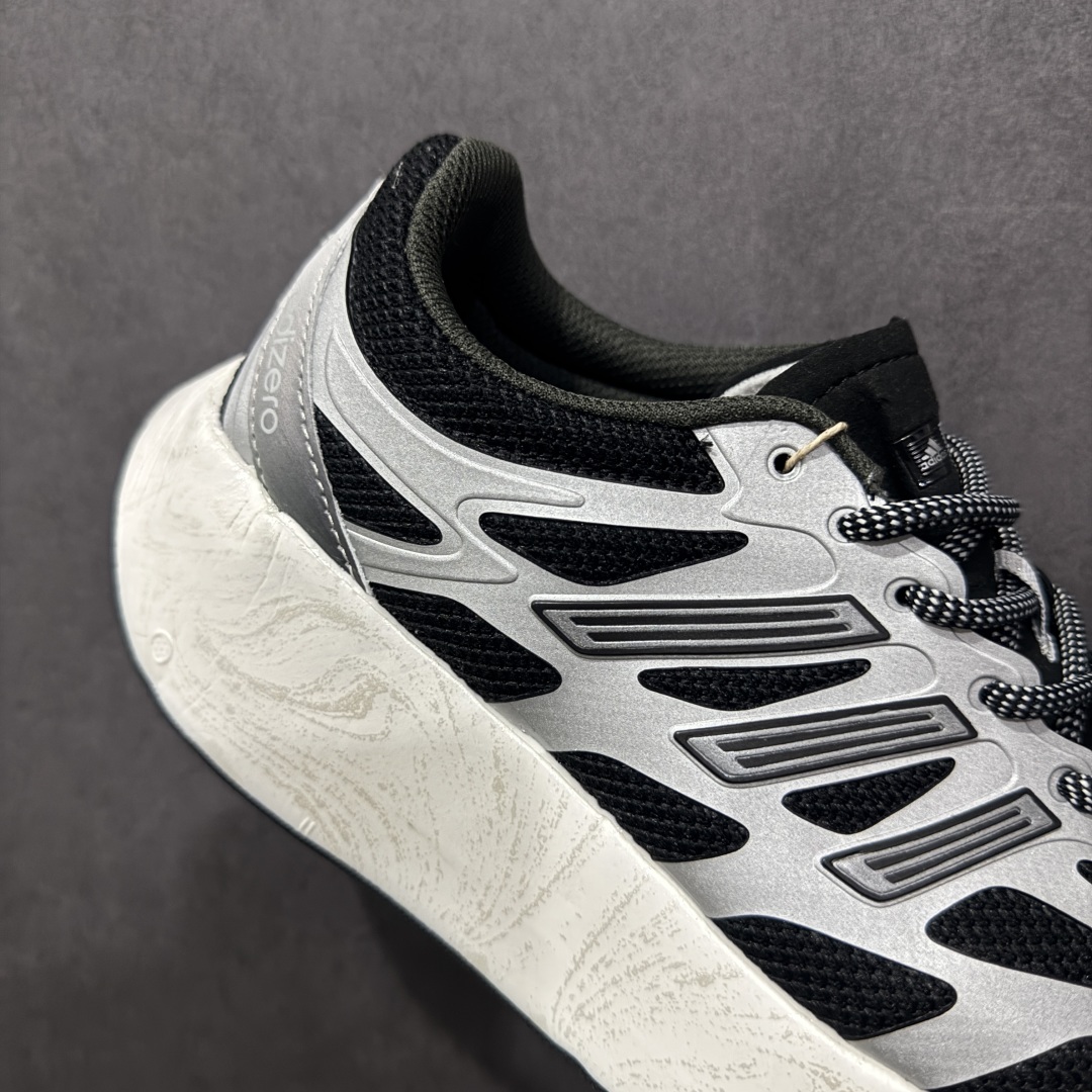 图片[6]-【正确版】Ad Adizero Aruku 阿迪全新缓震休闲跑鞋 JQ7391  正确暗花大底底纹 高弹泡棉材料 原鞋开发数据 原楦打造完美鞋型 鞋面材料 卡色与原鞋一致 超高还原度 拒绝一眼假 全新款式搭载丰沛的 Swirlfoam 泡棉厚底，采用时下流行的厚底设定，虽然不像顶级竞速跑鞋那般极致，但也将日常舒适和时尚颜值平衡到位。  尺码：36 36.5 37 38 38.5 39 40 40.5 41 42 42.5 43 44 44.5 45-选品中心